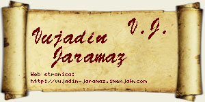 Vujadin Jaramaz vizit kartica